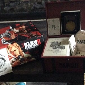 Red Dead Collectors box and game
